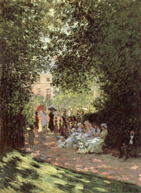 Claude Monet Monceau Park Sweden oil painting art